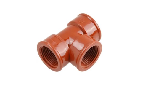 Тройник пластиковый резьбовой