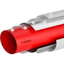 Труба м/п. Ф20 х 2.0 PN 25 армированная алюминием LD FORS