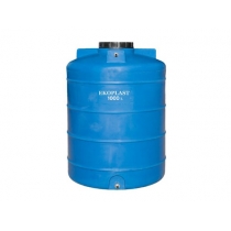 Емкость ЭКОПЛАСТ 1000л. Вертикальная. Синяя ОВБ 1000 (в225*д80)