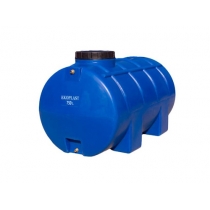 Емкость ЭКОПЛАСТ 750л. Горизонтальная. Синяя ОГБ 750 (в88*д150*ш83)